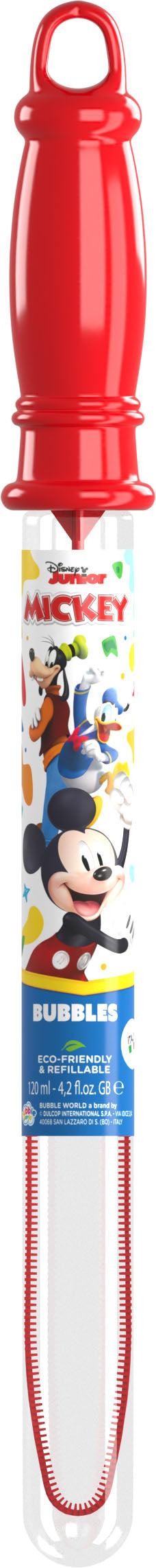 Mickey Mouse bubble wand filled 120ml