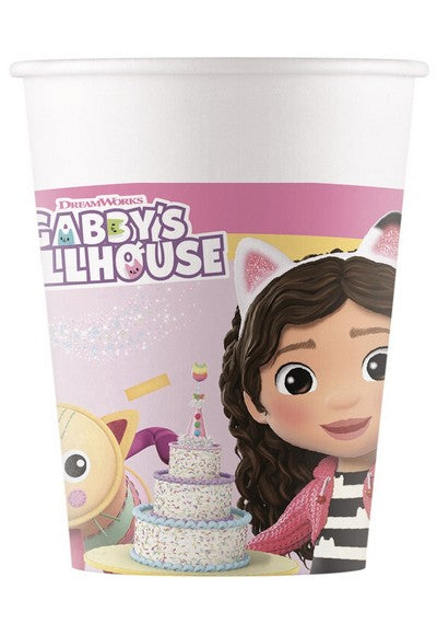Bicchiere carta 8 pz FSC * Gabby's