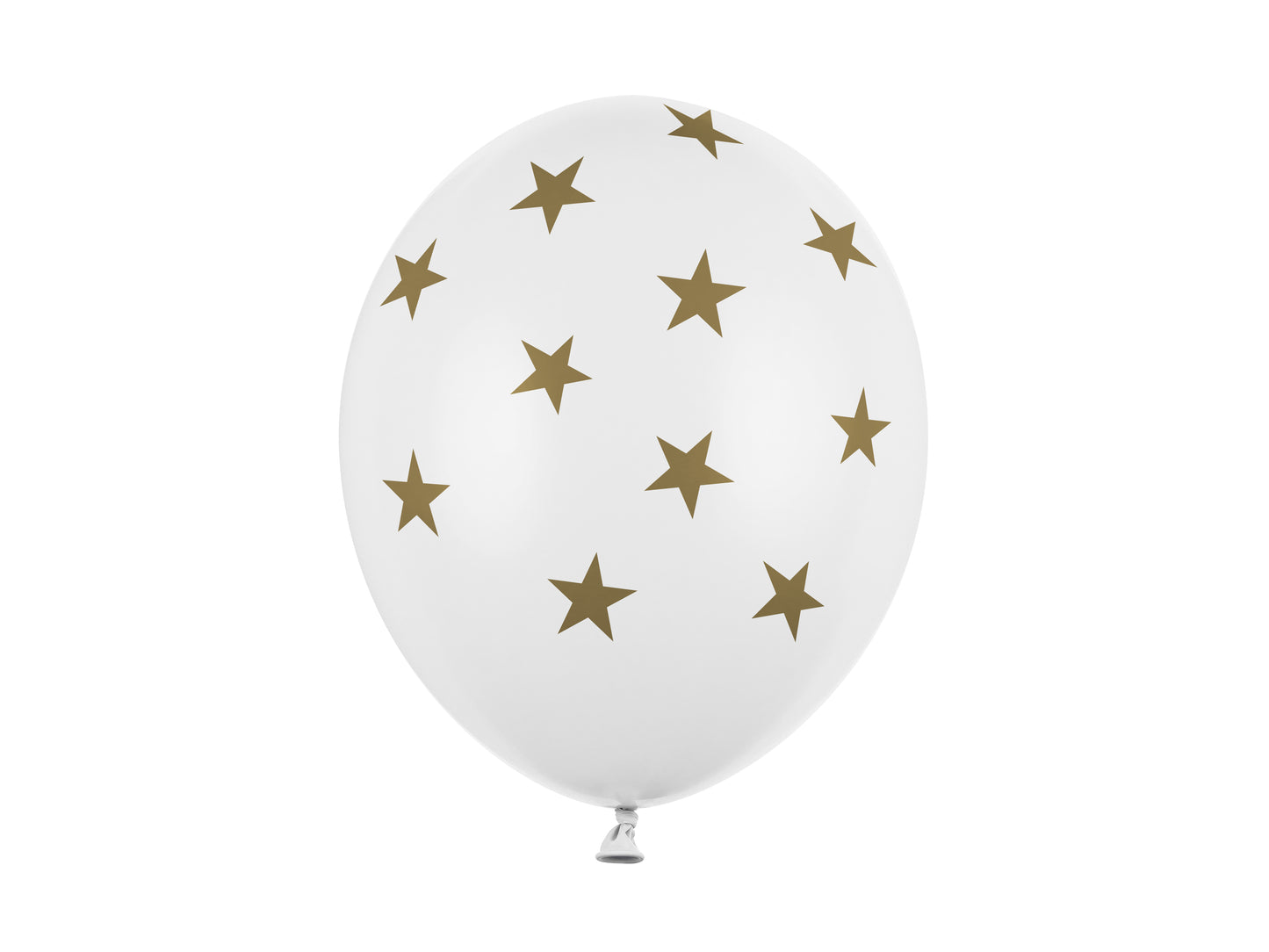 Balloons 30cm Stars Pastel PureWhite