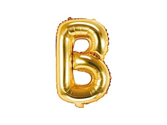 Palloncini Lettere Colore Oro 35cm