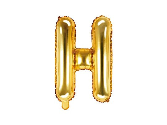 Palloncini Lettere Colore Oro 35cm