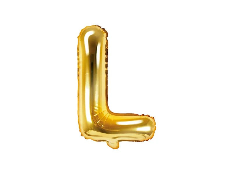 Palloncini Lettere Colore Oro 35cm