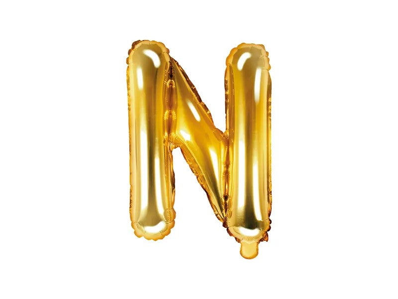 Palloncini Lettere Colore Oro 35cm