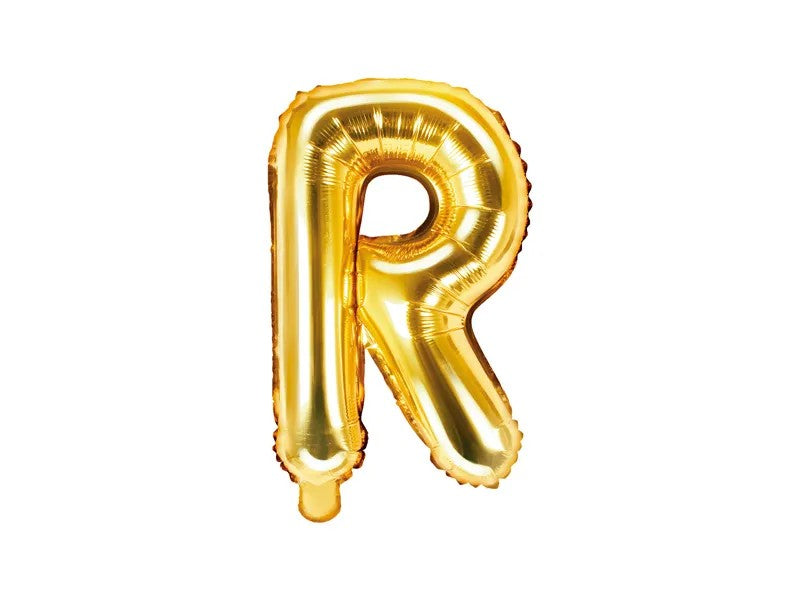 Palloncini Lettere Colore Oro 35cm