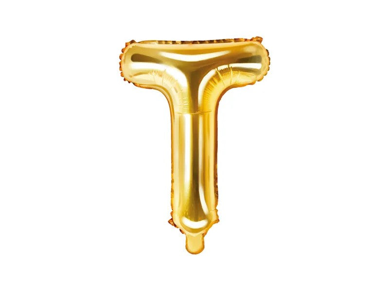Palloncini Lettere Colore Oro 35cm
