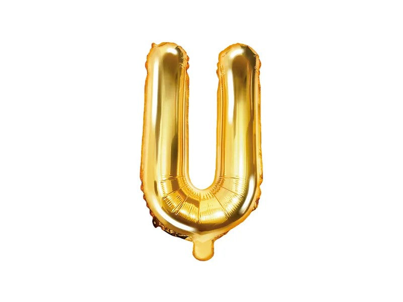 Palloncini Lettere Colore Oro 35cm