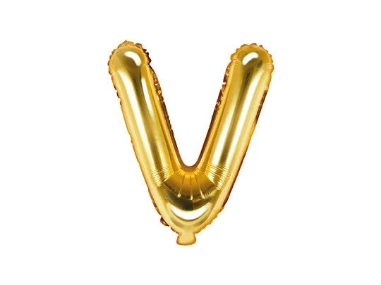 Palloncini Lettere Colore Oro 35cm