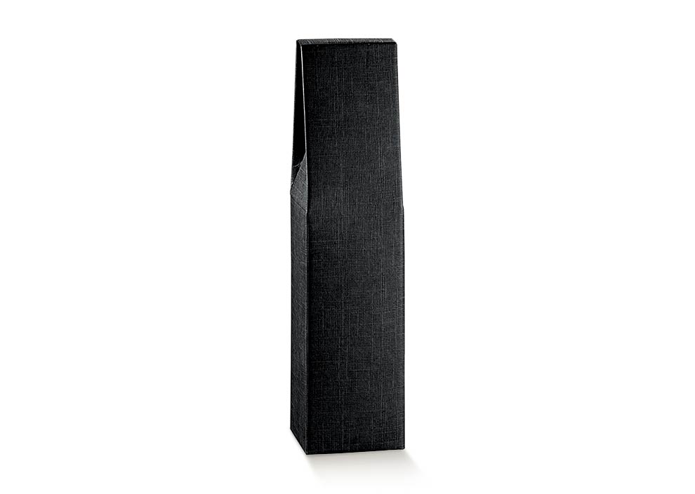 1 bot. 90x90x370mm seta nero