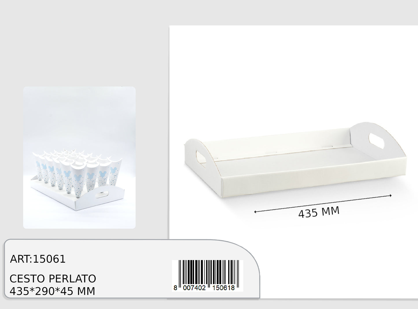 cesto 435x290x45 perlato