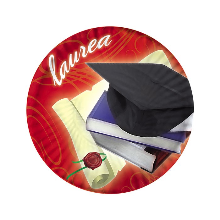 10 Graduation Plates, 18cm in diameter