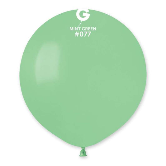 Pastel Balloons 15inch - 38cm Mint Green 29