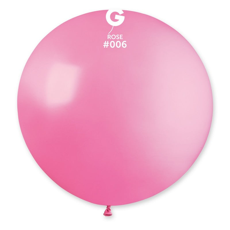 Mongolfiera 31inch rosa 2pz