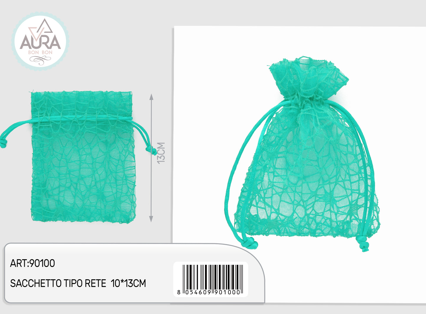 sacchetto spider tiffany 10x13cm