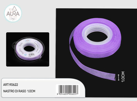nastro organza 1cmx25y lilla
