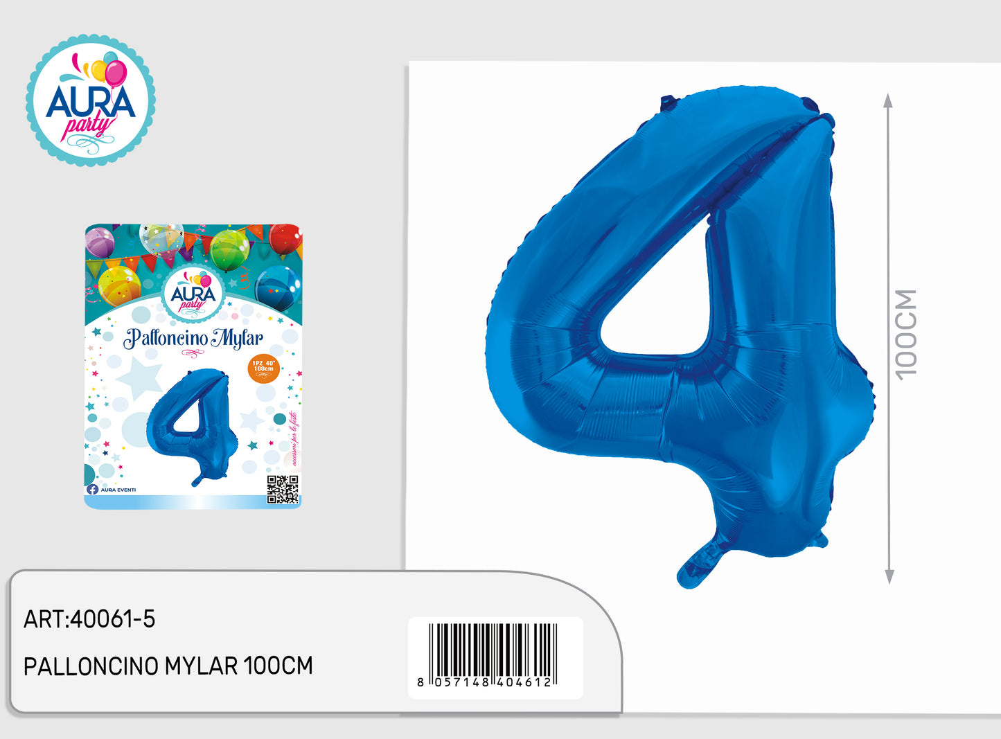 palloncini mylar 40inch blu 4