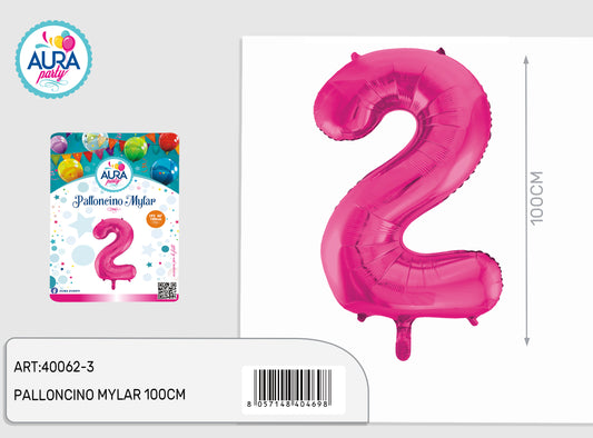 palloncini mylar 40inch fucsia 2