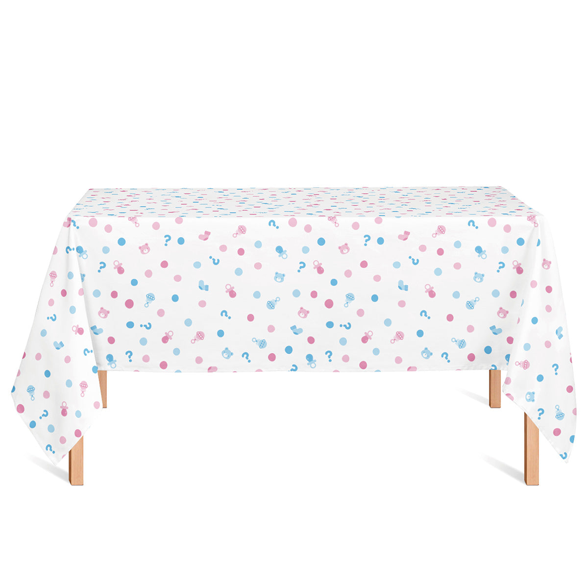 Paper tablecloth 137x259cm boy or girl
