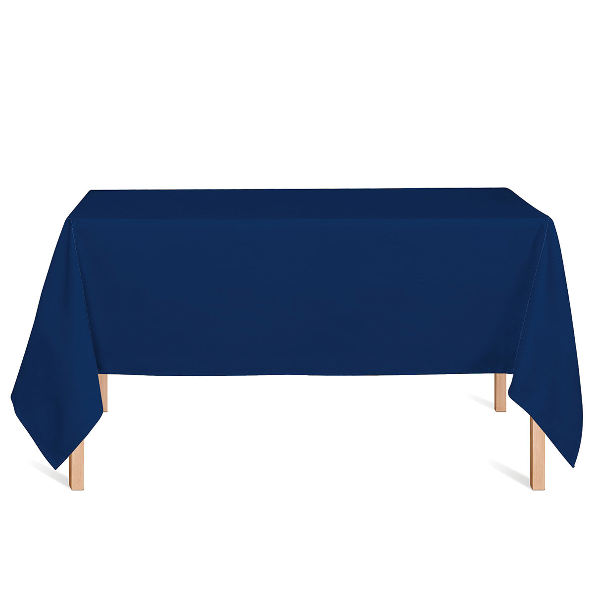 Paper tablecloth 137x259cm blue