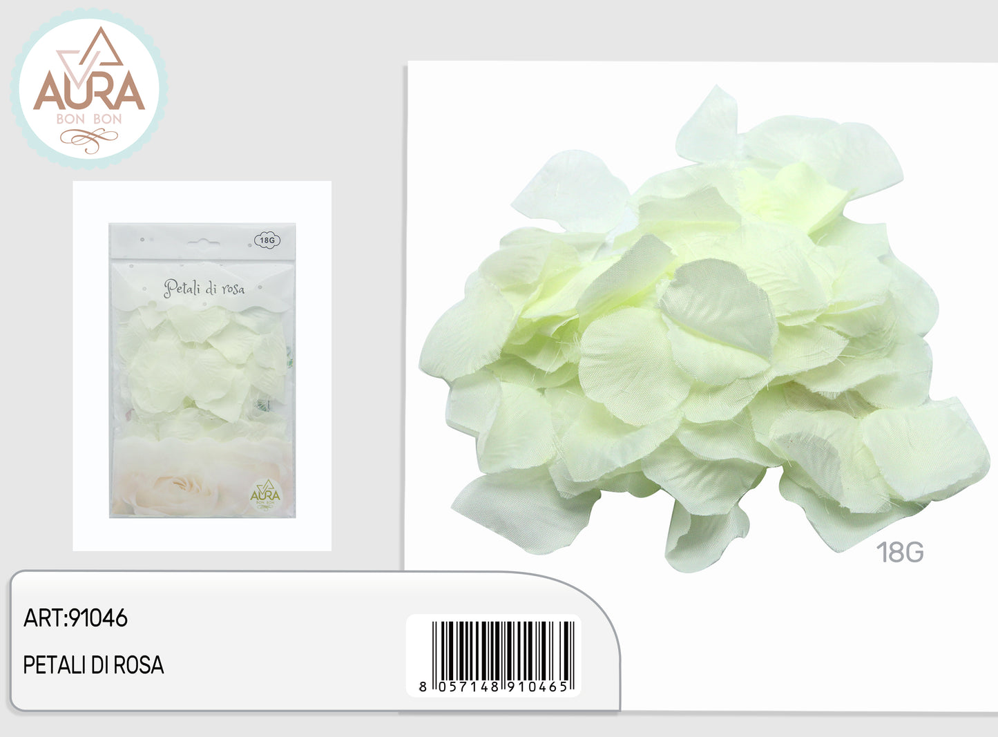 Petali di rosa 18g avorio