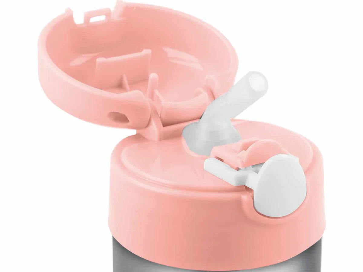 Minnie borraccia in acciaio con cannuccia "Pop Up" 530ml