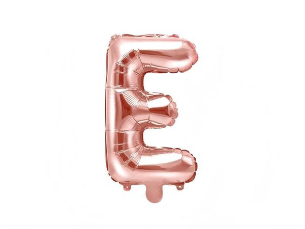 Palloncini Lettere Colore Rosa Gold 35cm