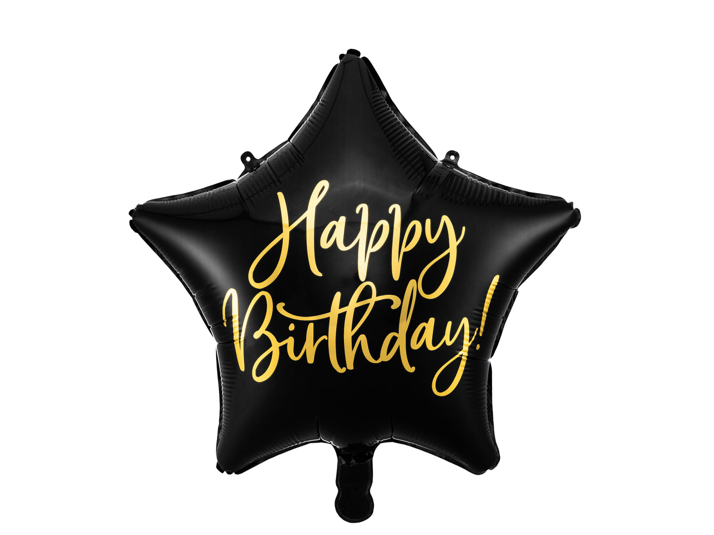 Palloncino in foil a forma di stella Happy Birthday 18inch/40cm