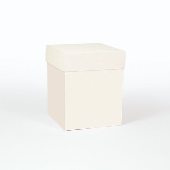 Scatolina con coperchio 8x8x10cm bianco