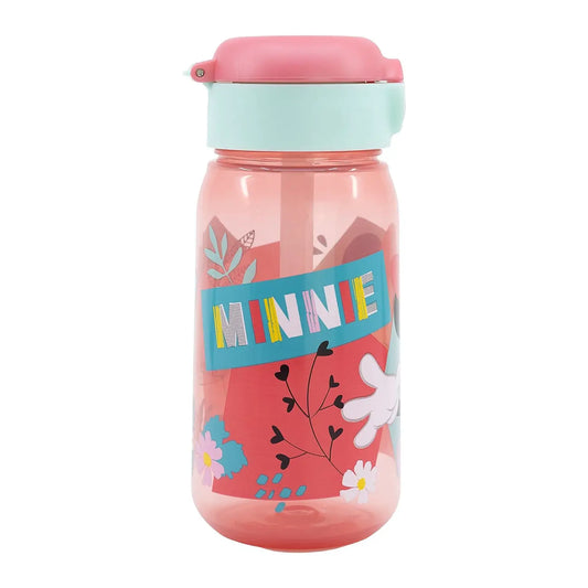 Minnie borraccia con cannuccia "Pop Up" 510ml