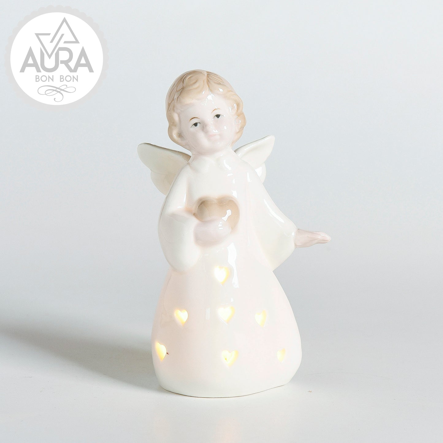 bomboniera in ceramica con luce
