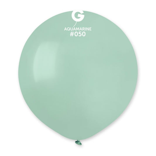 palloncini 19inch lattice pastello acquamarine cf.25