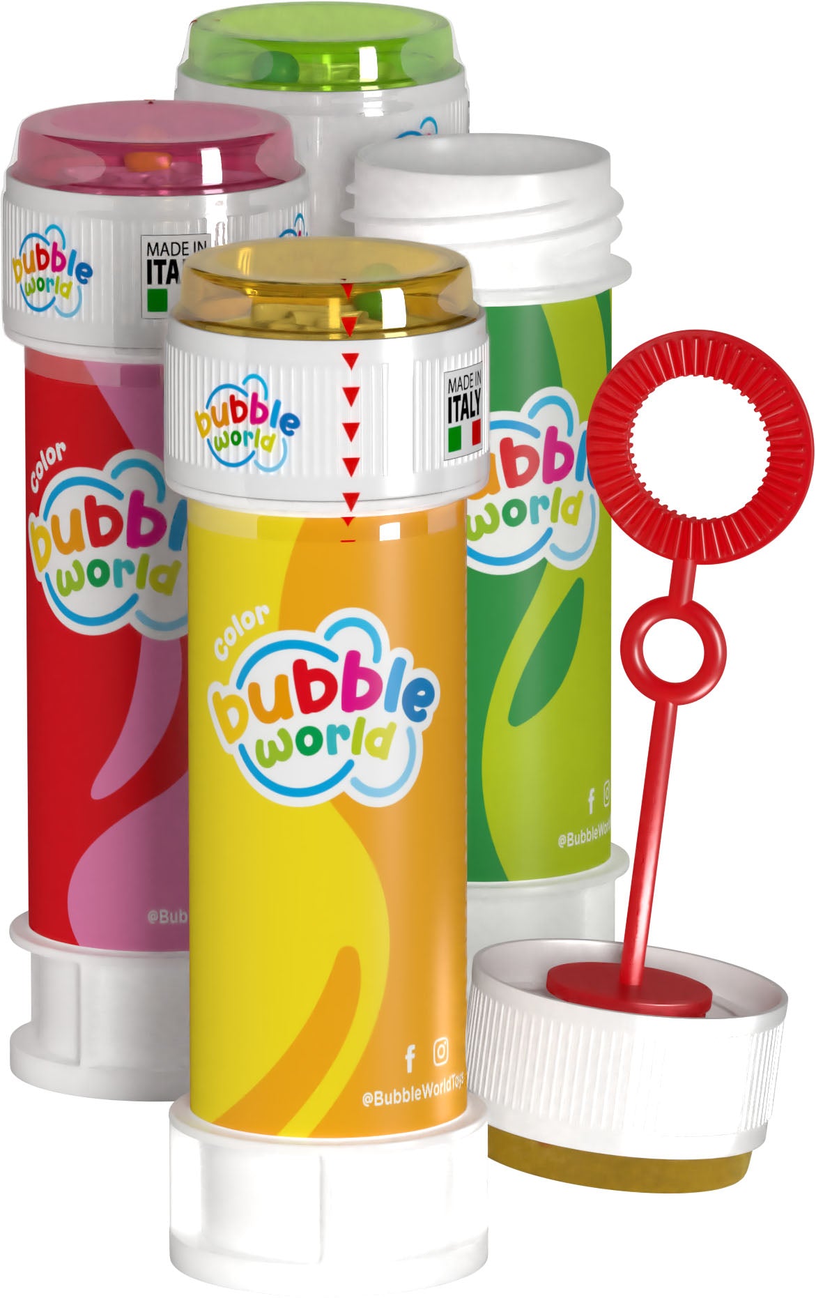 bolle di sapone color