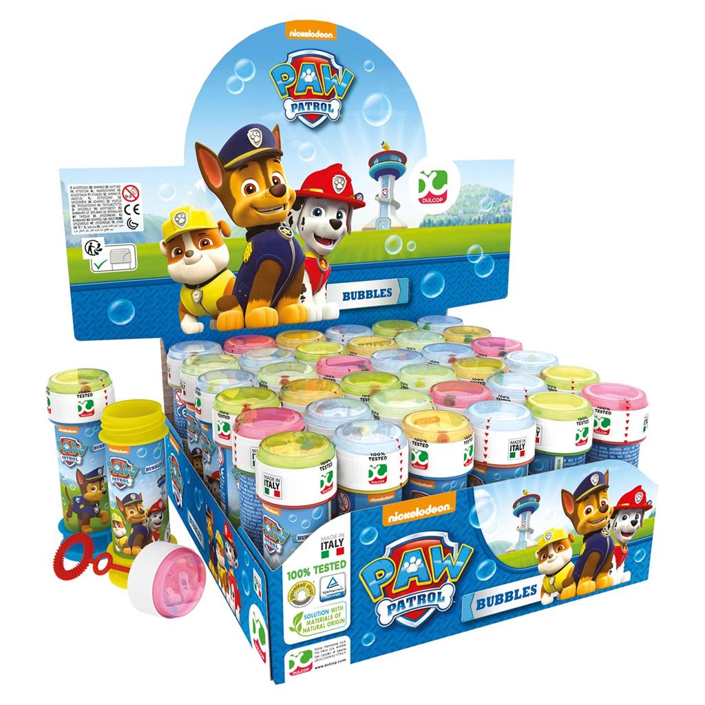 bolle di sapone paw patrol