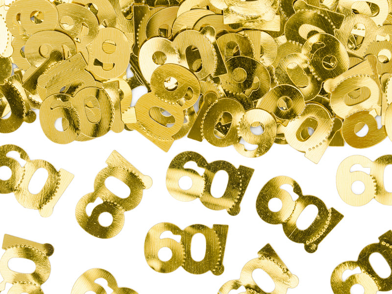 coriandoli oro 60 decorazione