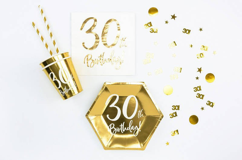 Coriandoli in foil 30 oro 15g