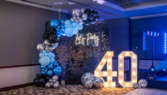 Pannello paillettes 30x30cm nero