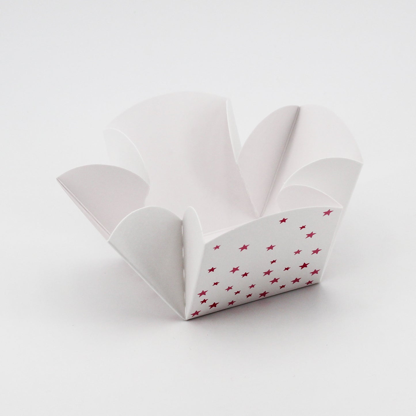 Scatolina cubo fleur Minnie stars 70x70x70mm rosa