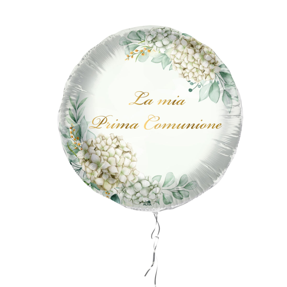 Palloncino in foil 18"/45cm "La mia Prima Comunione" - Aura, 1 pz