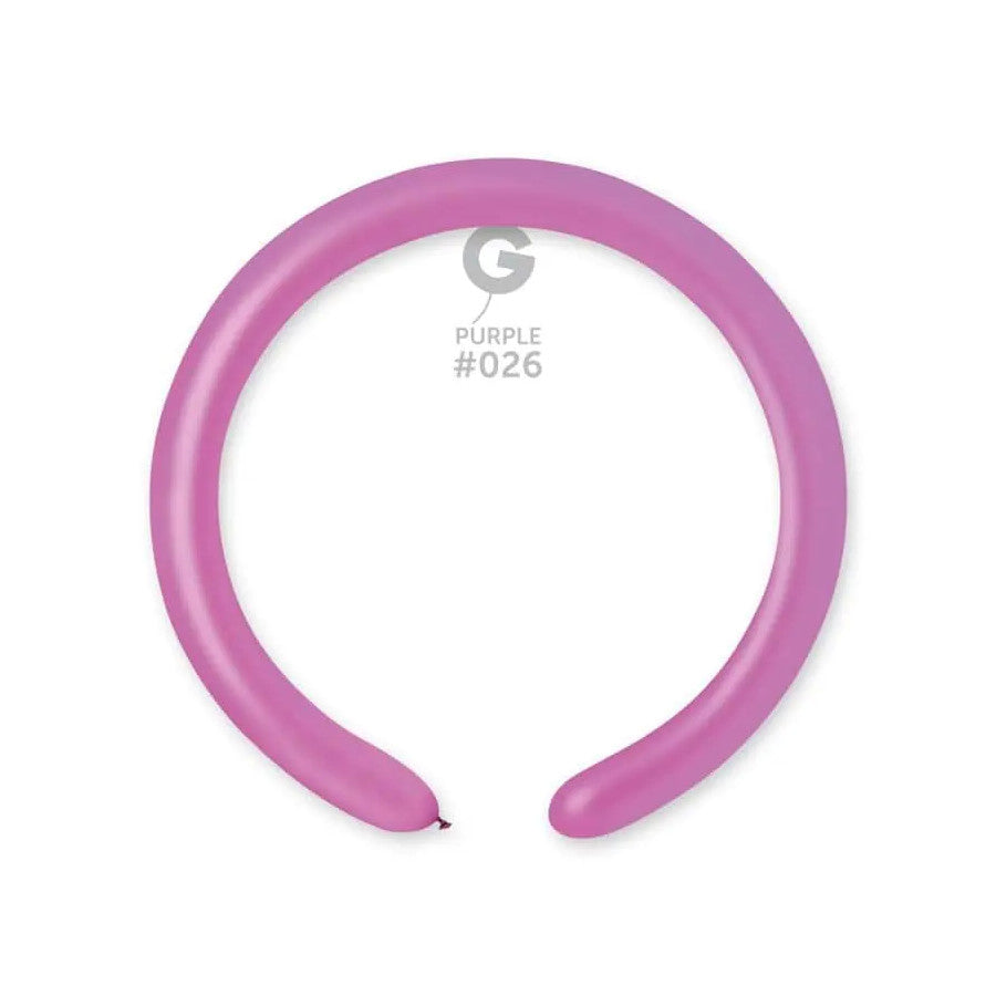 palloncini 2inch modellabili flourescents-neon assortiti cf.100