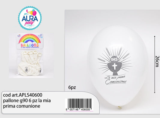 palloncini la mia prima comunione