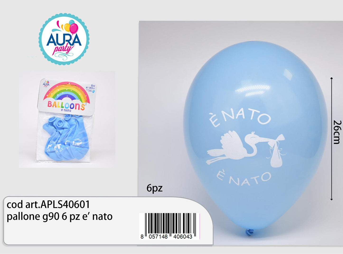 palloncini è nato cicogna