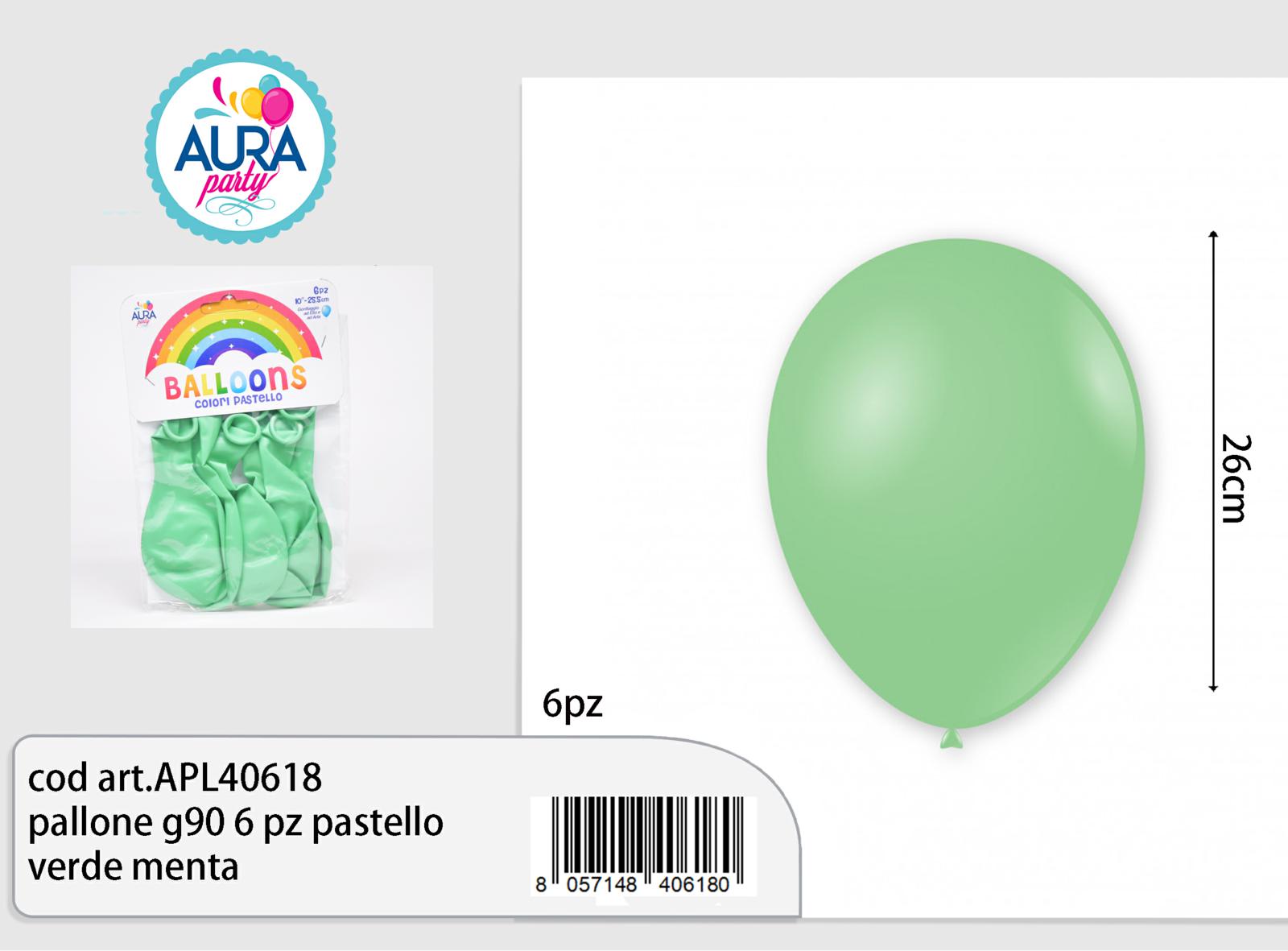 palloncini verde menta