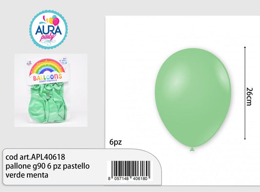 palloncini verde menta