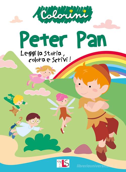 libro da colorare peter pan