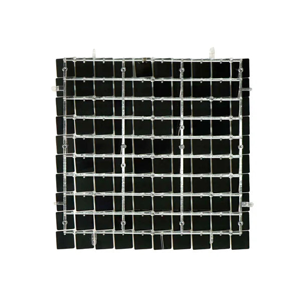 Pannello paillettes 30x30cm nero