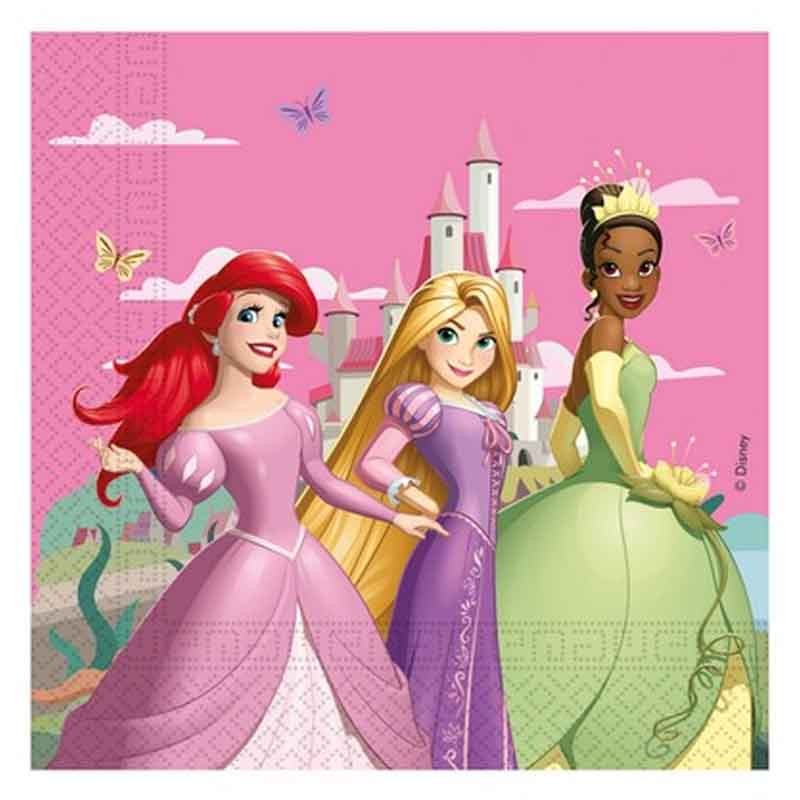 Tovagliolo 33x33 20pz Princess Create Your World