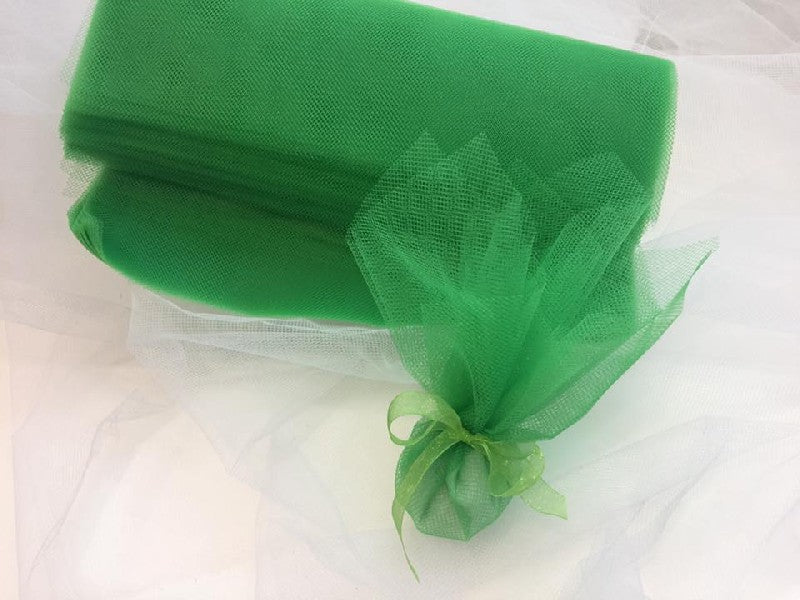 Veli in organza quadrati 24x24cm 50pz verde scuro