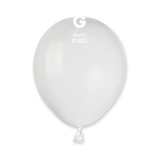 palloncini 5inch lattice pastello bianco cf.100