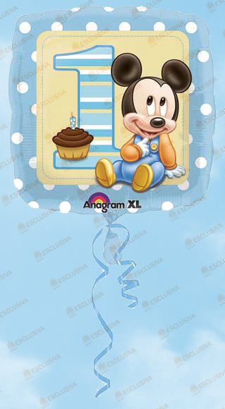Pallone foil 18inch/45cm Baby Mickey