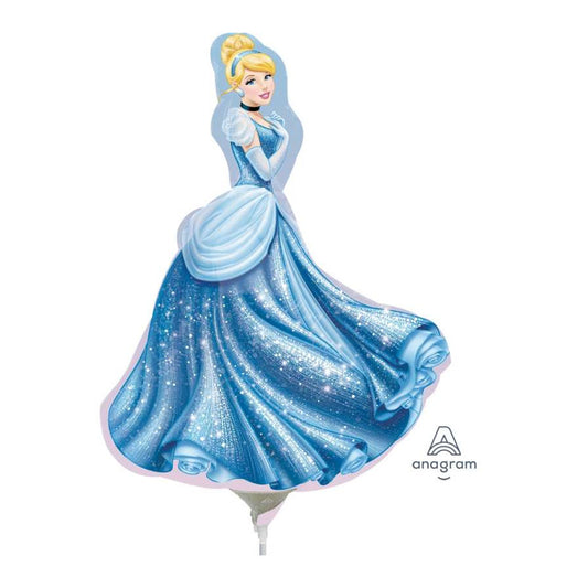 Pallone foil Minishape 9inch/23cm Cenerentola