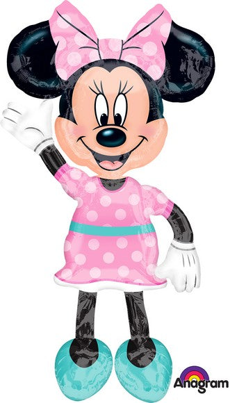 Airwalker 52inch/132cm Minnie Mouse foil balloon